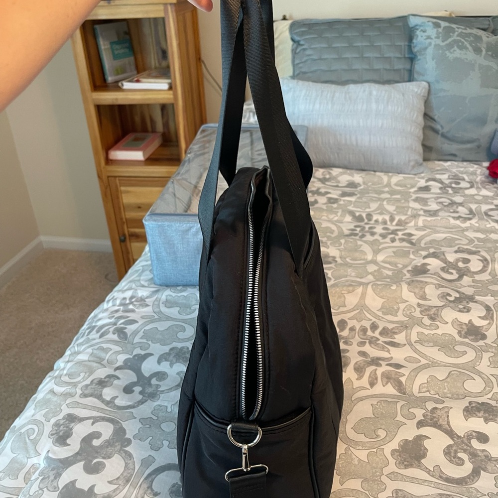 Isaac Mizrahi Black Nylon Handbag - Picture 9 of 12